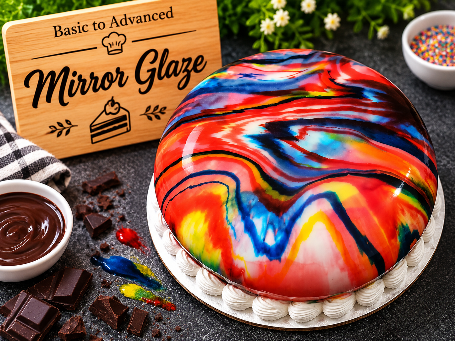 Basic to Advanced Cake Baking & Decorating