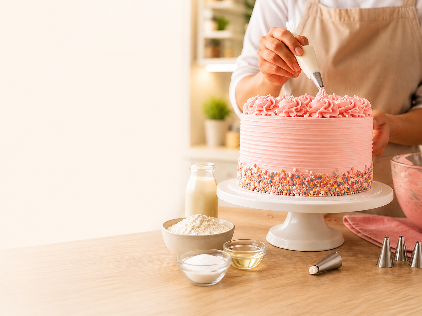 Basic to Advanced Cake Baking & Decorating