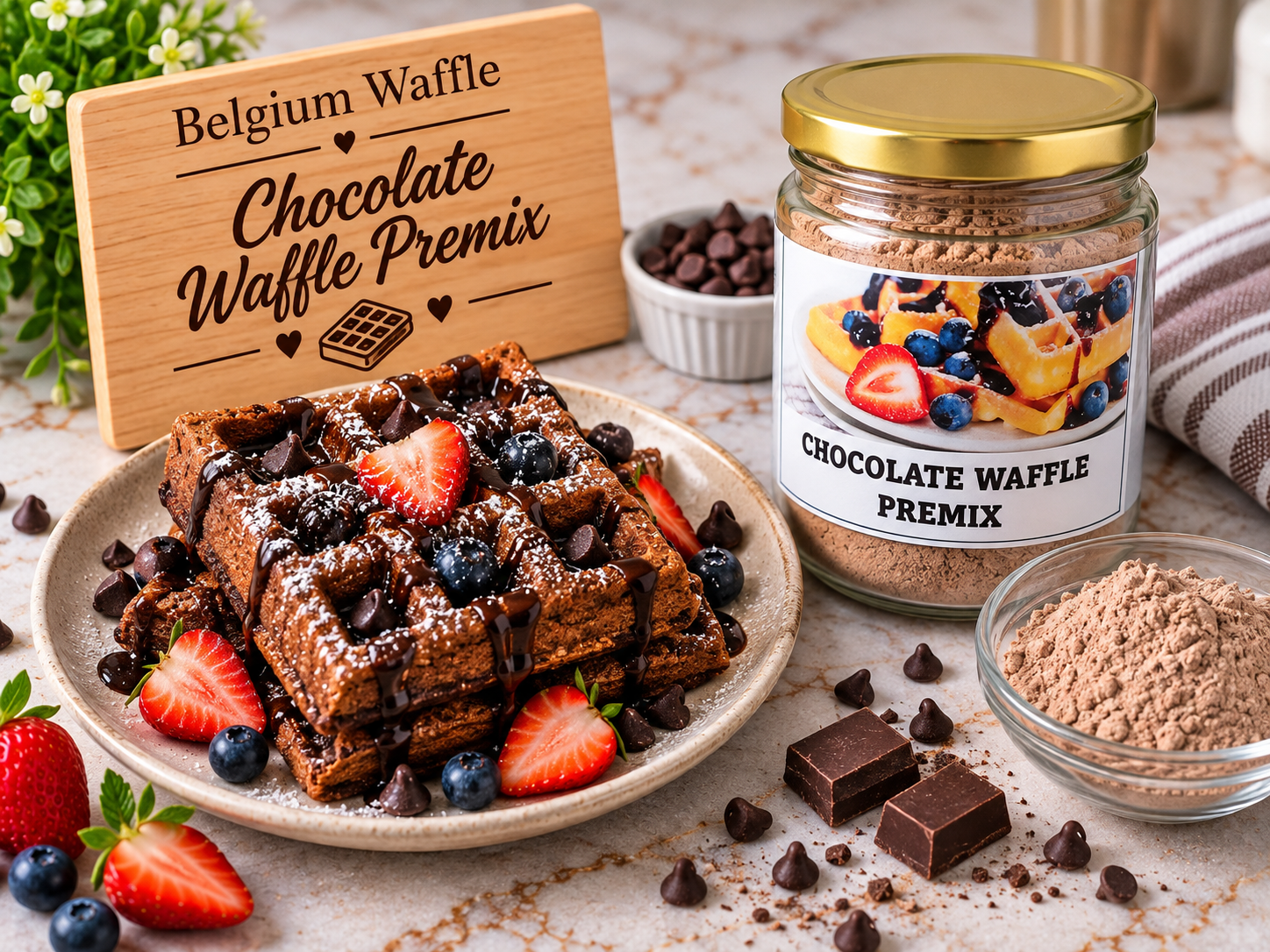 Belgium Waffles